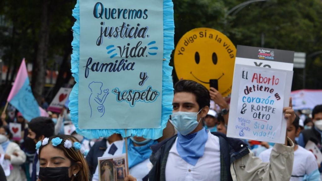 marcha contra el aborto