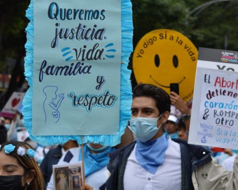 marcha contra el aborto