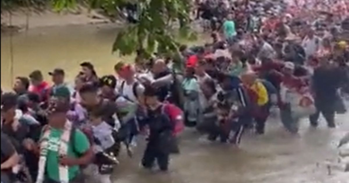 Caravana migrante arriba Piedras Negras, Coahuila