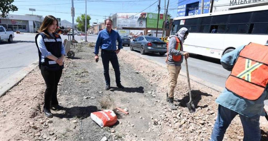 Las obras serán en una longitud de unos 450 metros.