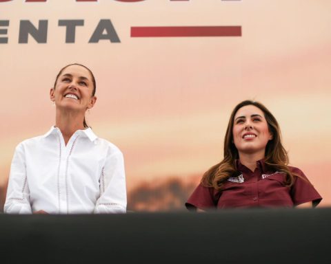 Cecy Guadiana, acompañó a Claudia Sheinbaum en su visita a La Laguna.