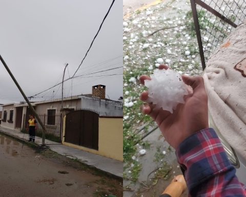 Severos daños dejó la granizada del 15 de marzo.