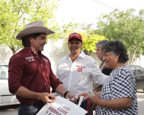 Luis Fernando Salazar estuvo acompañado de Tony Castro.