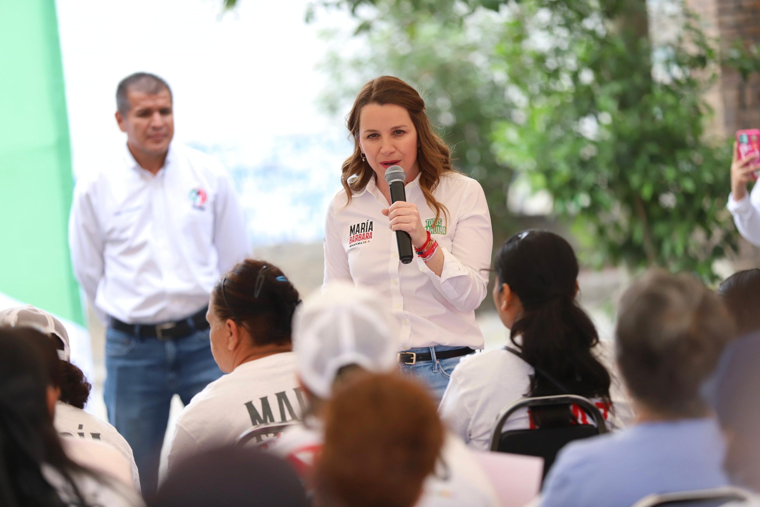 María Bárbara Cepeda se compromete a mejorar el servicio de salud en Coahuila.