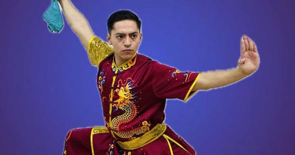 Marcos López, maestro de Wushu