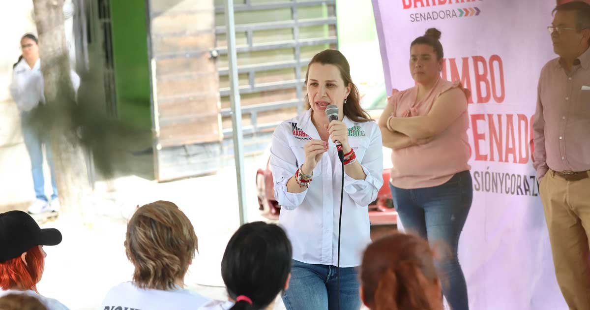 María Bárbara Cepeda, candidata al Senado.