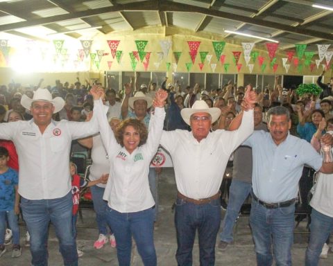 La candidata a la Alcaldía de Francisco I. Madero, Coahuila por la Alianza Ciudadana por la Seguridad, Paty Quistián