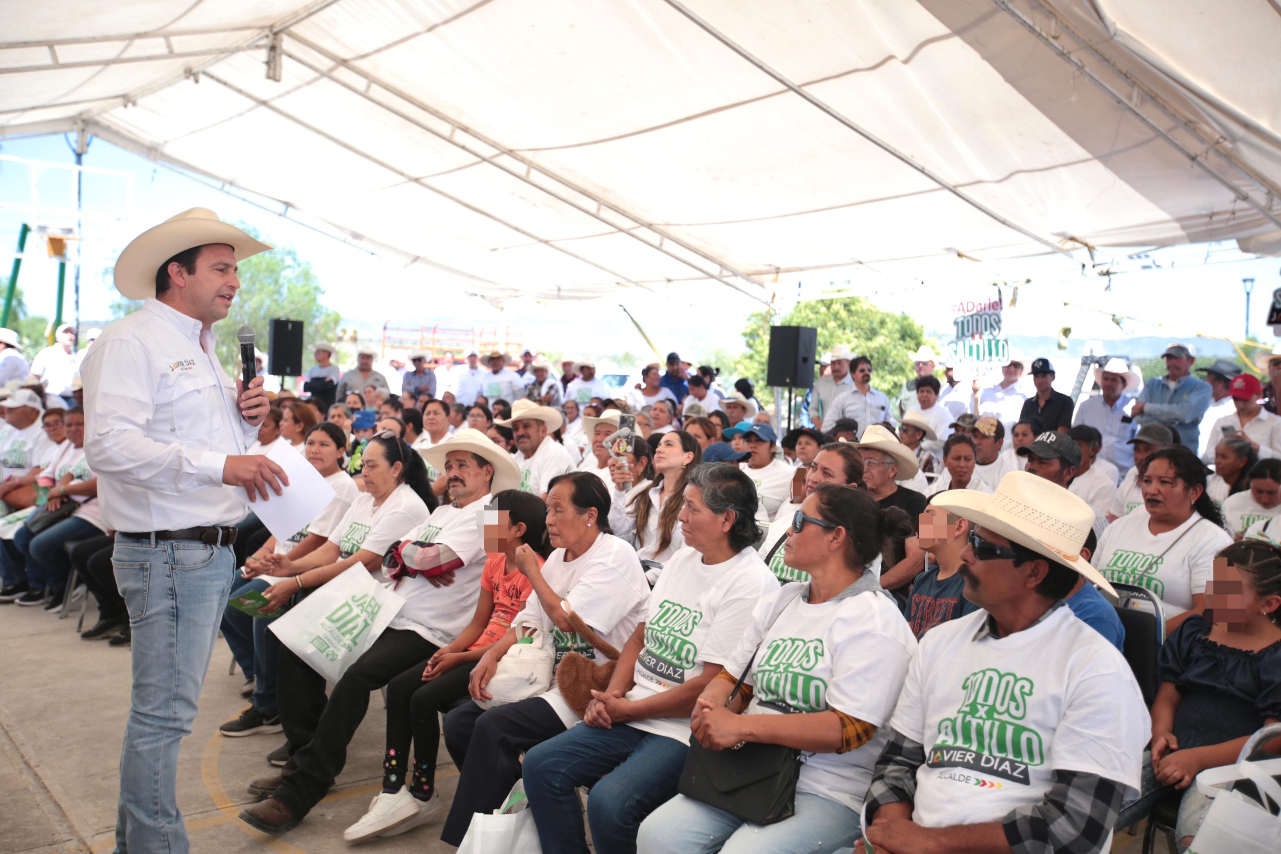 El candidato de la Alianza Ciudadana por la Seguridad, Javier Díaz González
