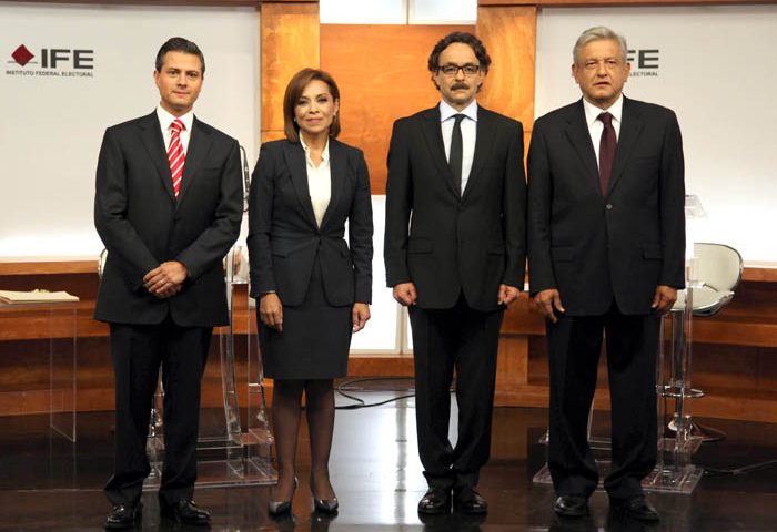 Debate presidencial 2012.