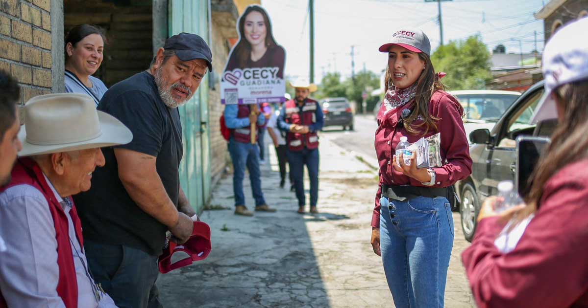 Cecilia Guadiana, candidato por Morena al Senado.