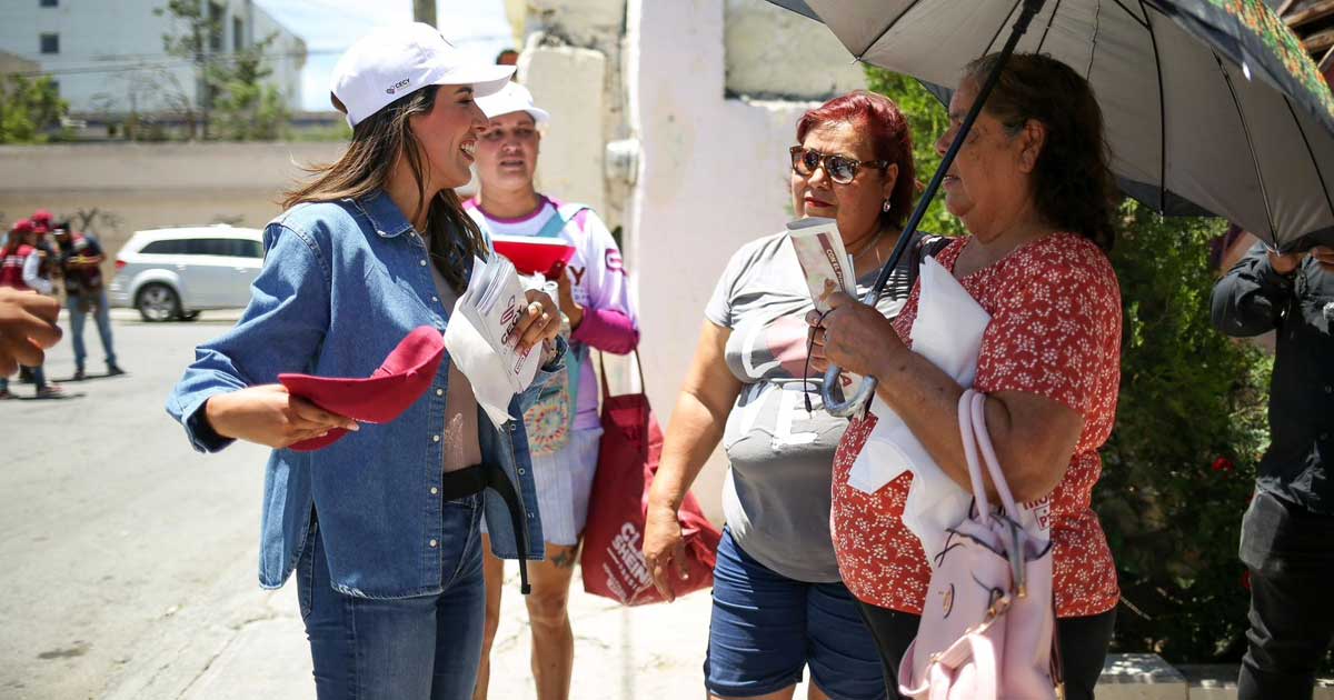 Cecilia Guadiana, candidata de Morena al Senado.