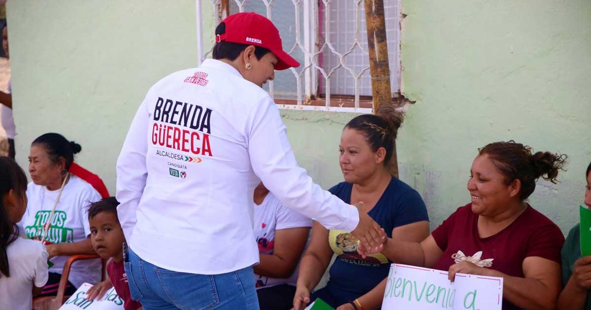 Brenda Güereca, candidata a la alcaldía de San Pedro.