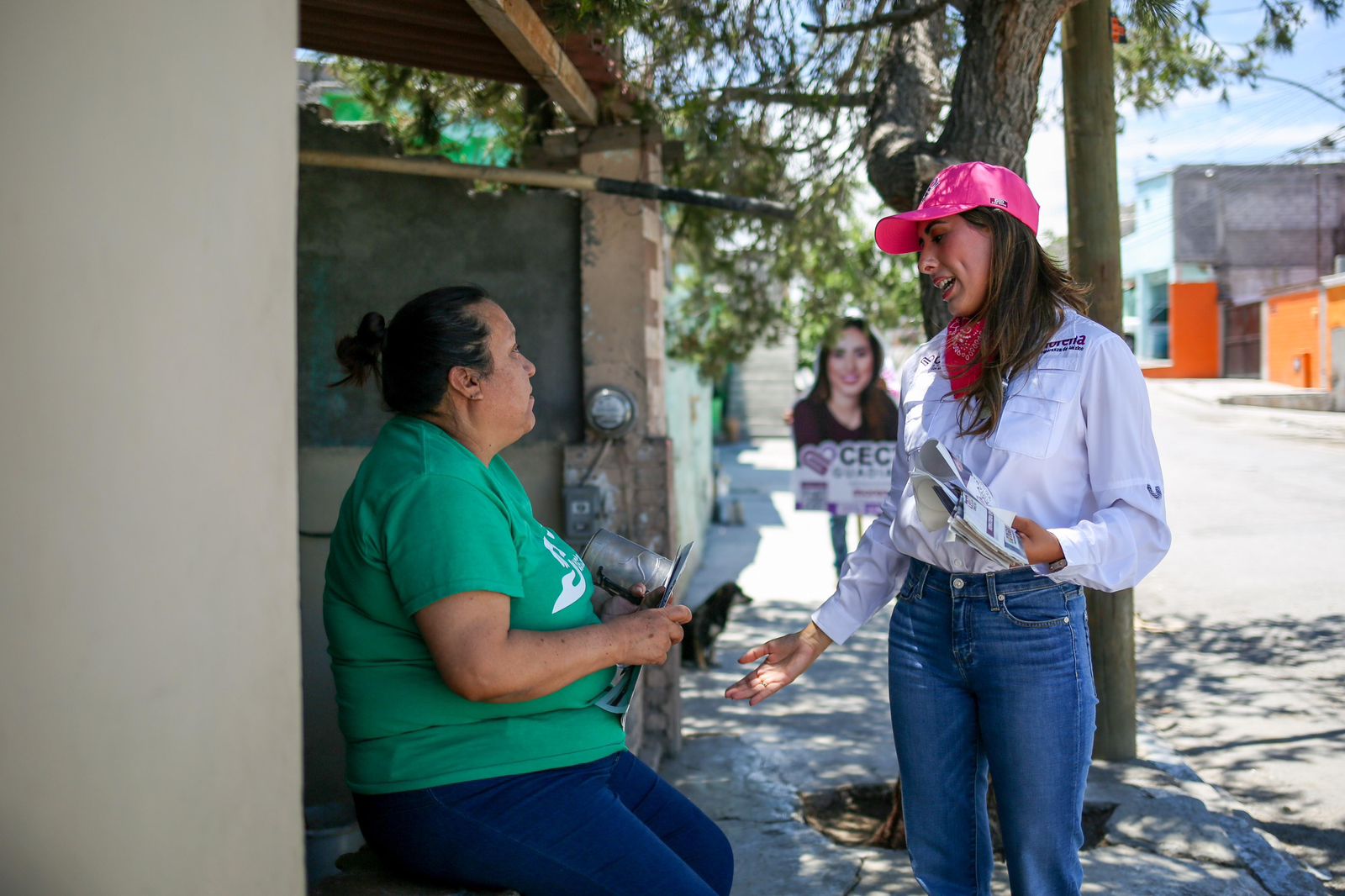 Candidata al senado por Morena