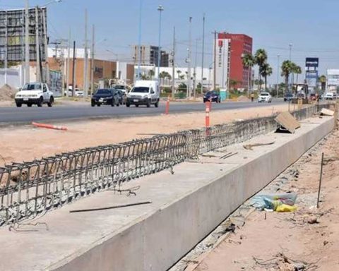 Construcción del Giro Independencia.