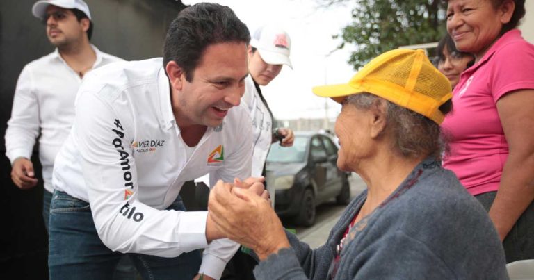 Javier Díaz, candidato a alcalde de Saltillo.