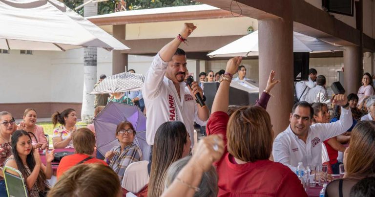 Shamir Fernández, candidato de Morena a la alcaldía de Torreón.