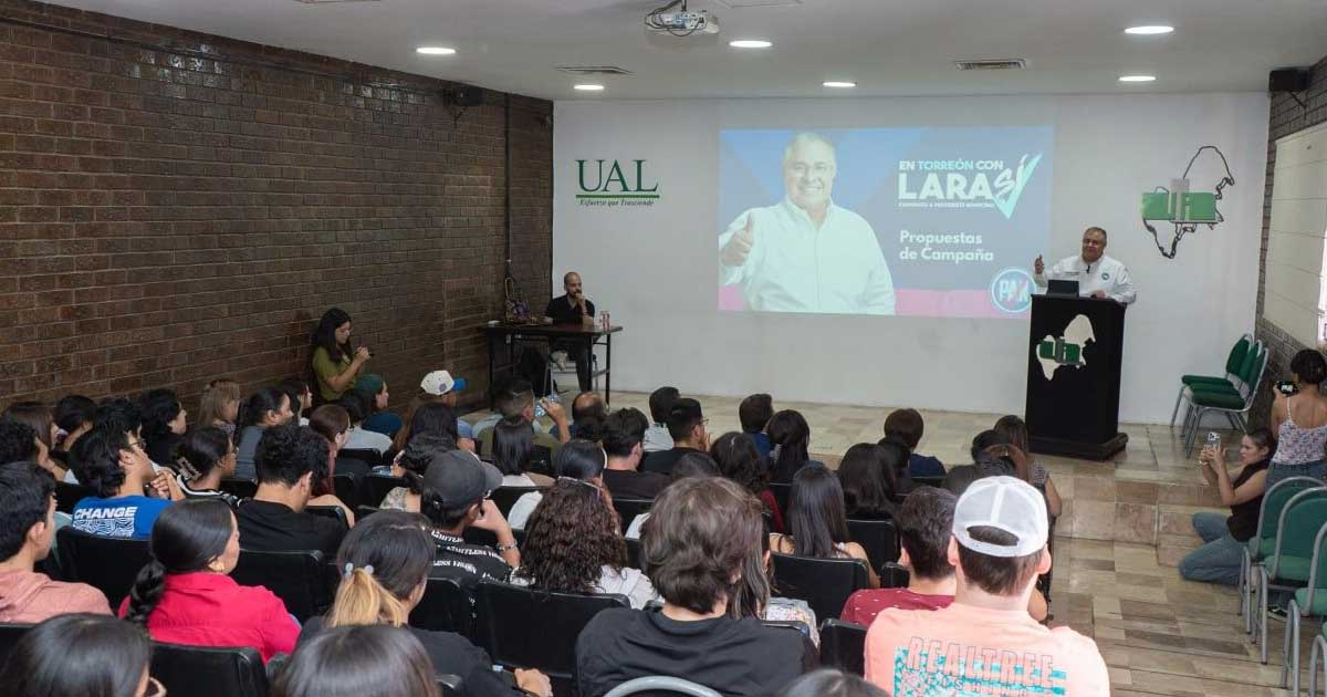 Sergio Lara, candidato al PAN a la alcaldía de Torreón.