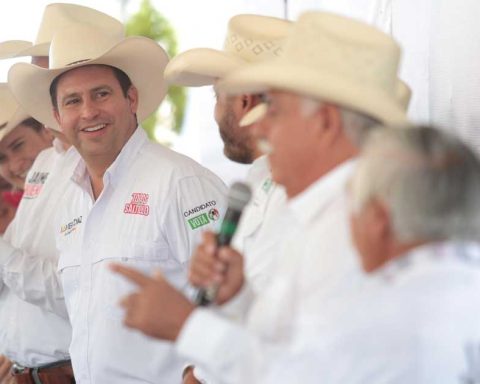 Javier Díaz, candidato a alcalde de Saltillo.