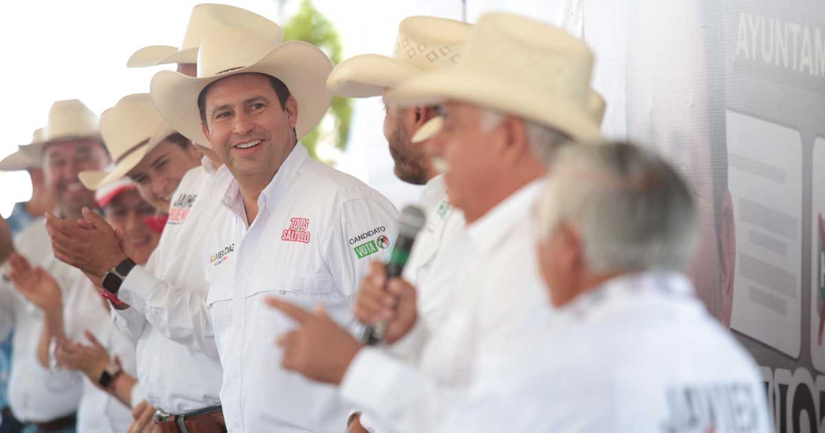 Javier Díaz, candidato a alcalde de Saltillo.