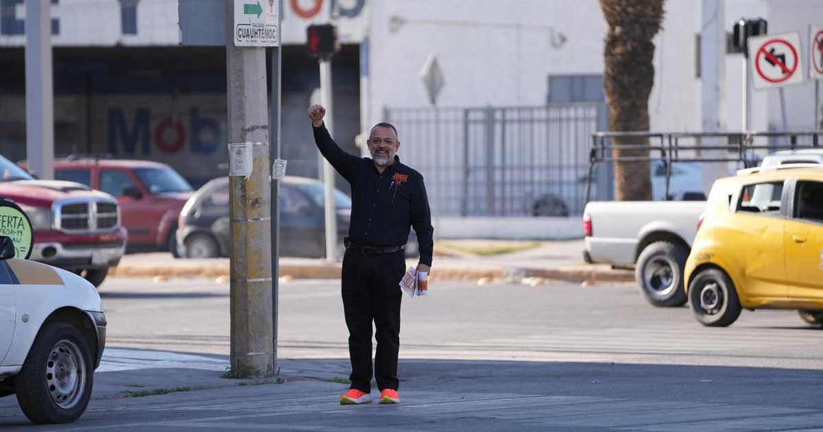 Jorge Torres, candidato a la alcaldía de Torreón.