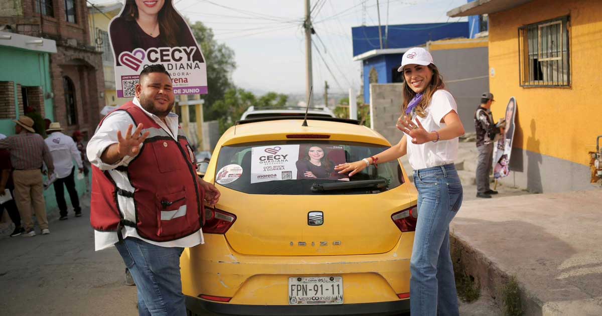 Cecilia Guadiana, candidata al Senado.