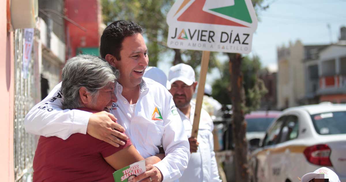 Javier Díaz, candidato a alcalde de Saltillo