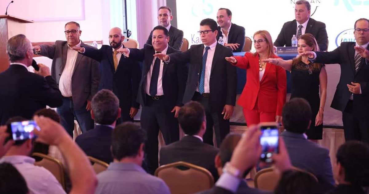 Manolo Jiménez, gobernador de Coahuila, y Coparmex Monclova.