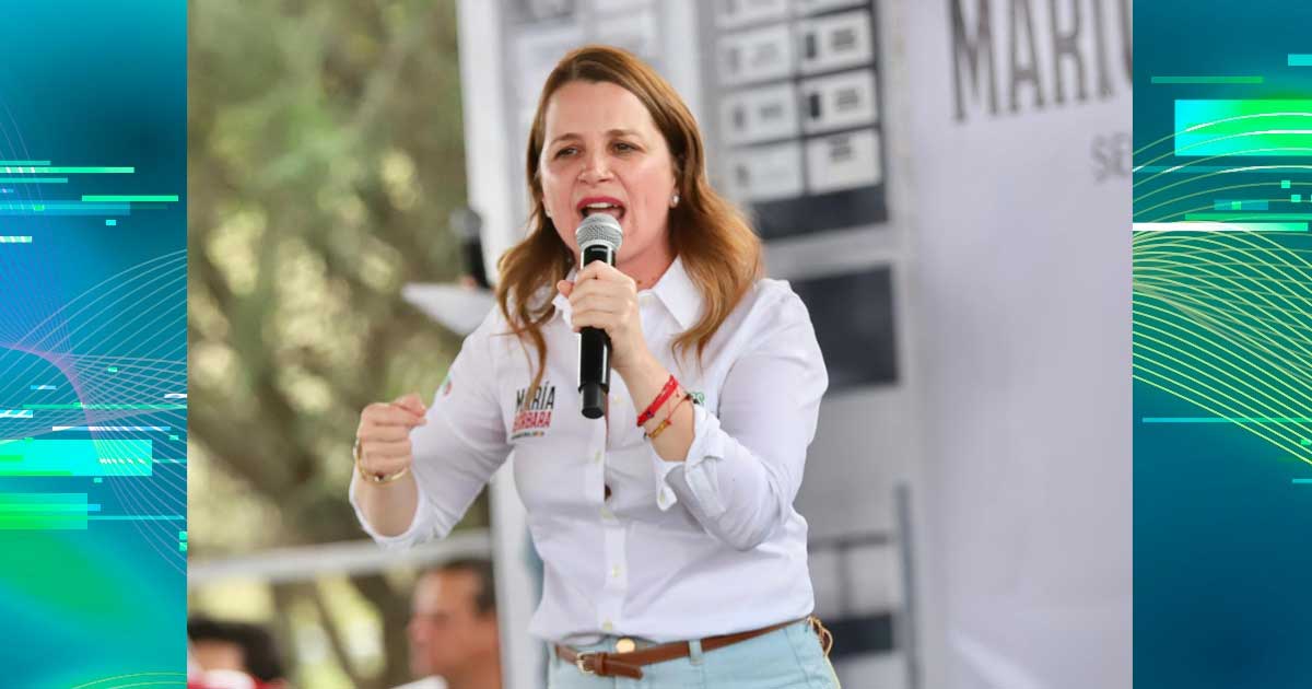 María Bárbara Cepeda, candidata al Senado.