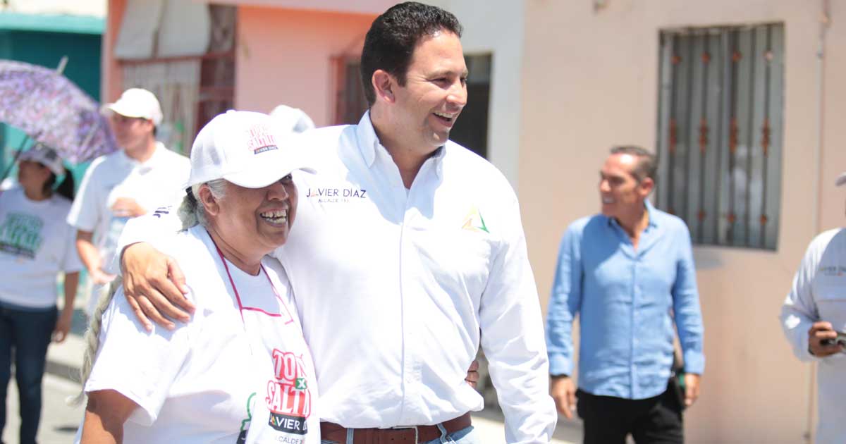 Javier Díaz, candidato a alcalde de Saltillo.