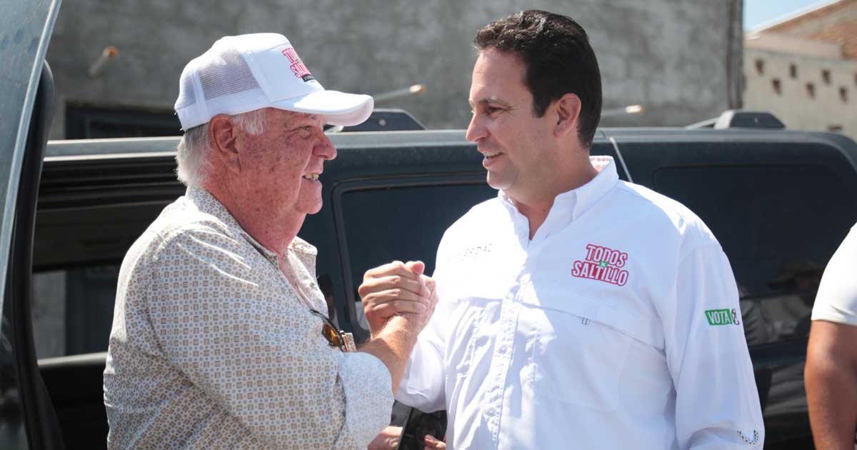 Javier Díaz, candidato a alcalde de Saltillo.