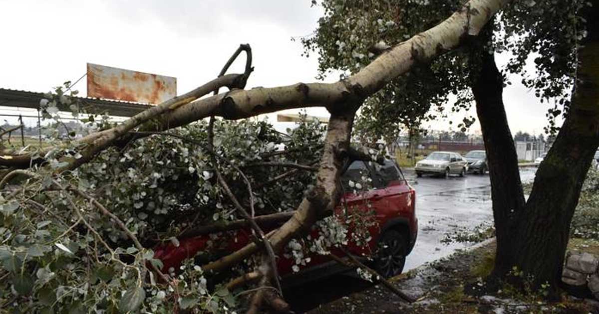 Tromba en Edomex