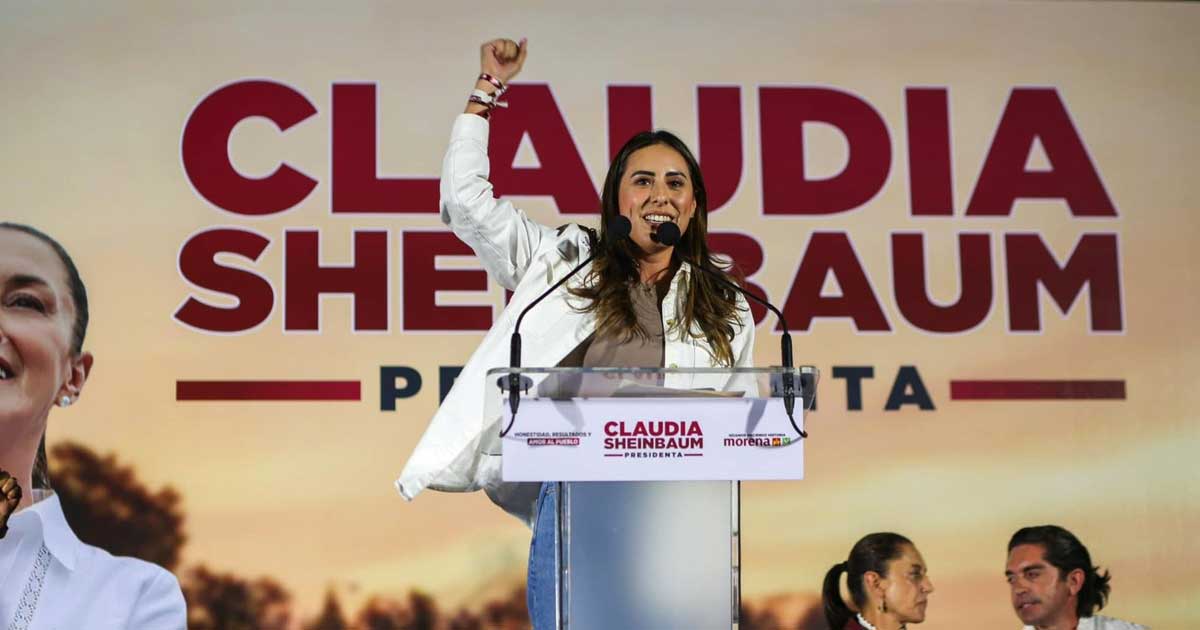 Cecilia Guadiana, candidata al Senado,