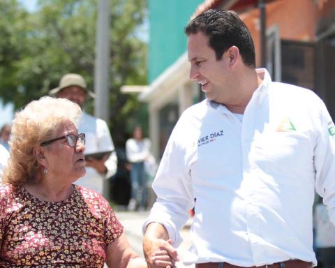 Javier Díaz, candidato a alcalde de Saltillo.