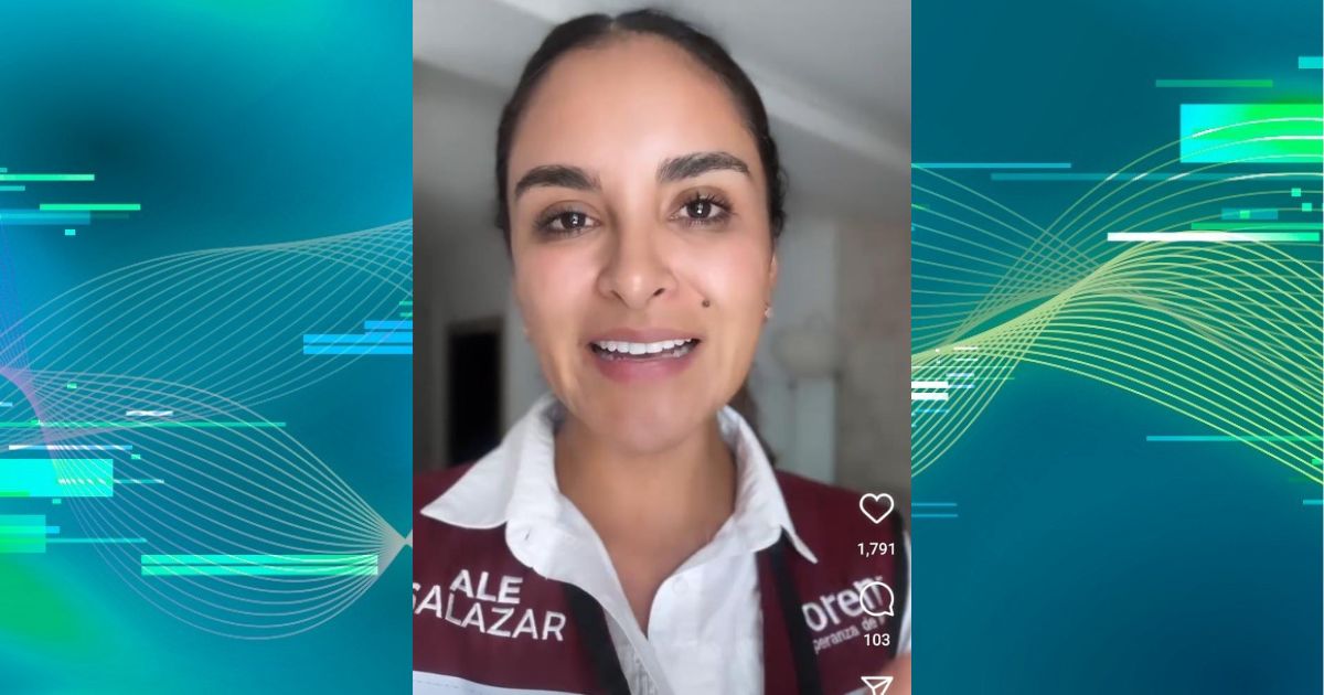 Ale Salazar, candidata de Morena a la Alcaldía de Saltillo