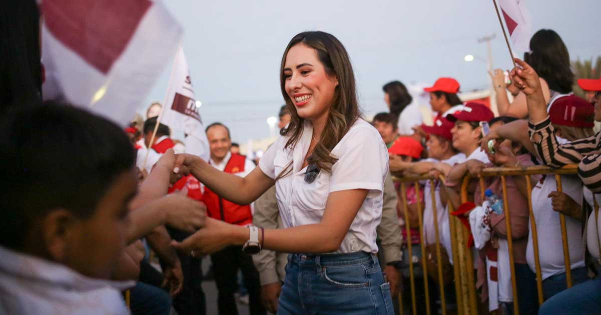 Cecilia Guadiana, candidata de Morena al Senado.