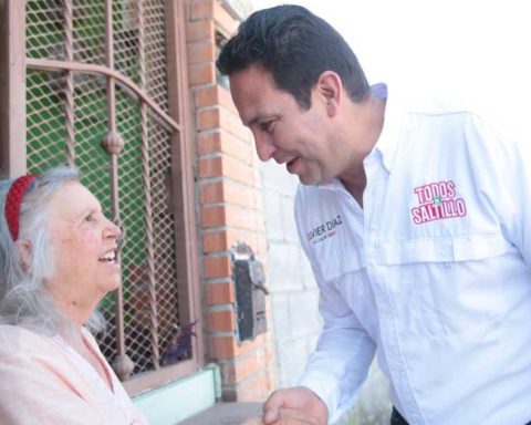 Javier Díaz, candidato a la alcaldía de Saltillo.