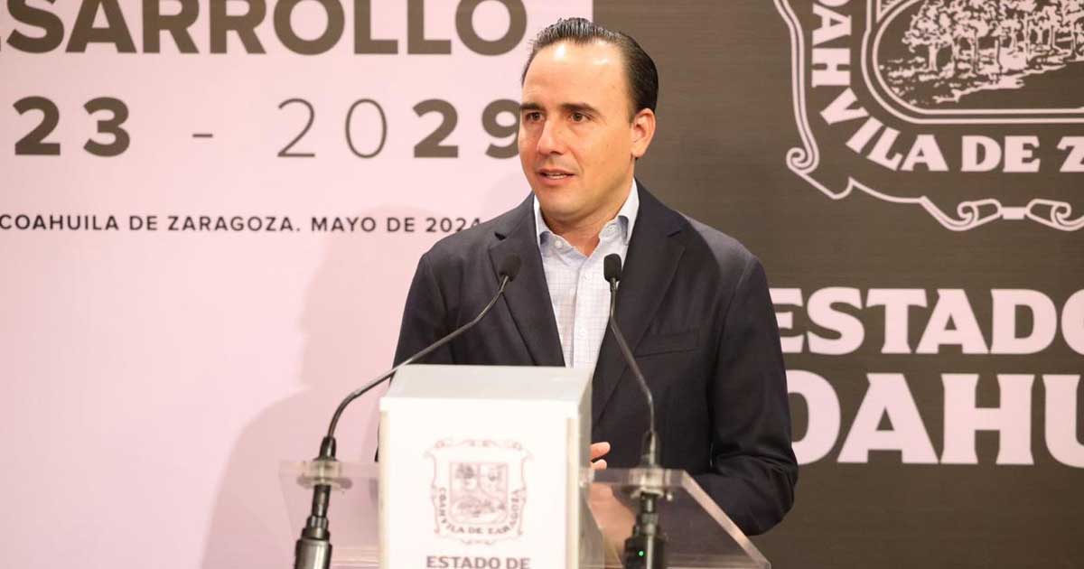 Manolo Jiménez, gobernador de Coahuila.