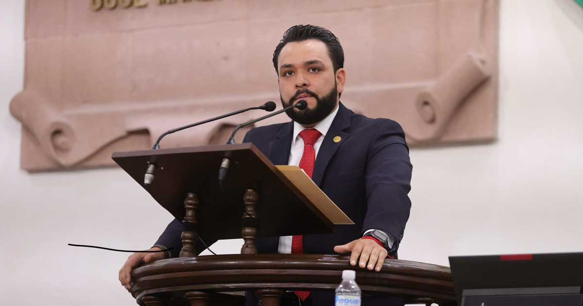 Alberto Hurtado, diputado de Morena.