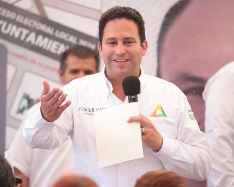 Javier Díaz, candidato a alcalde de Saltillo.