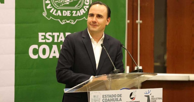 Manolo Jiménez, gobernador de Coahuila.