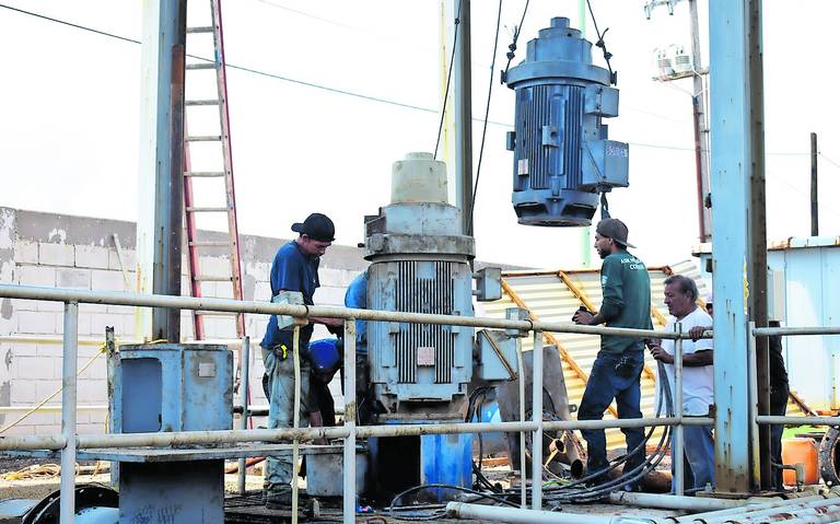 Los apagones dañaron el sistema de bombeo de agua