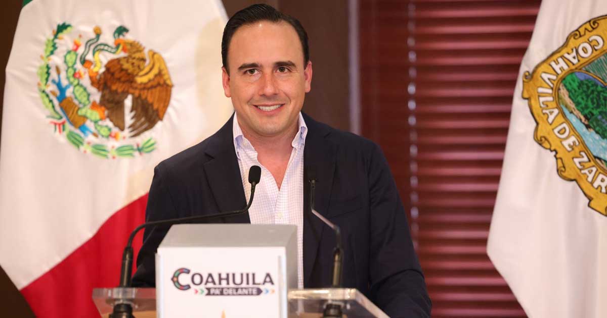 Manolo Jiménez, gobernador de Coahuila