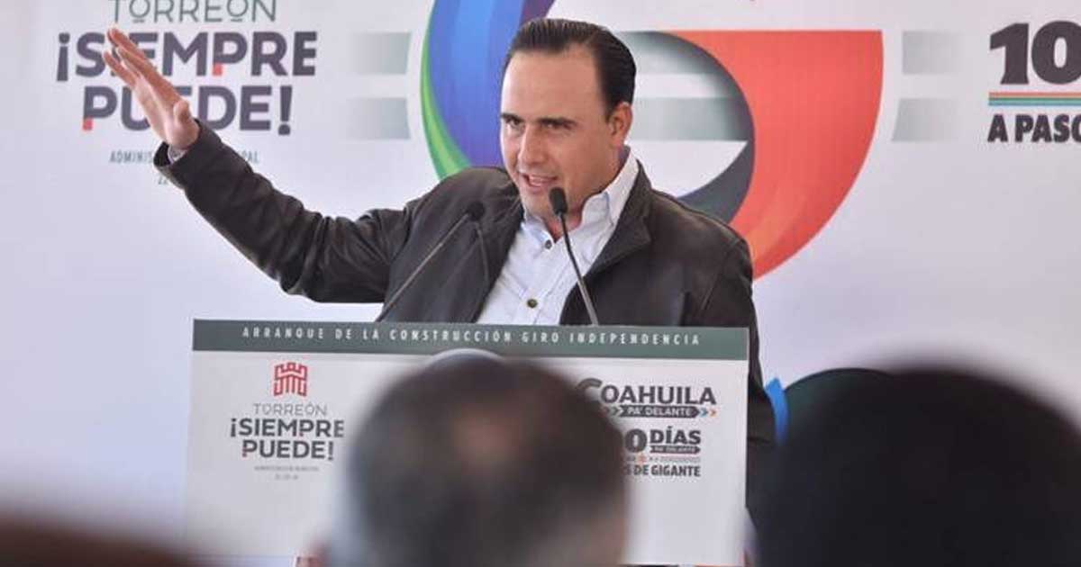 Manolo Jiménez, gobernador de Coahuila.