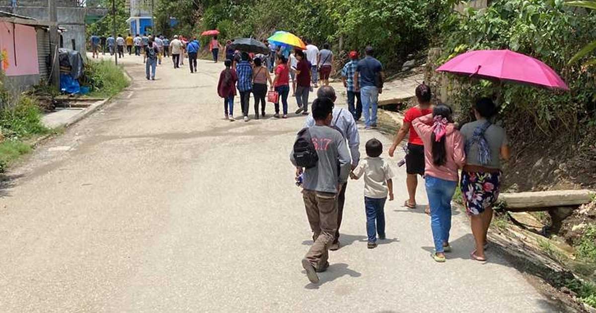 Desplazados en Tila, Chiapas