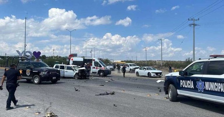 Accidente de comitiva de Claudia Sheinbaum