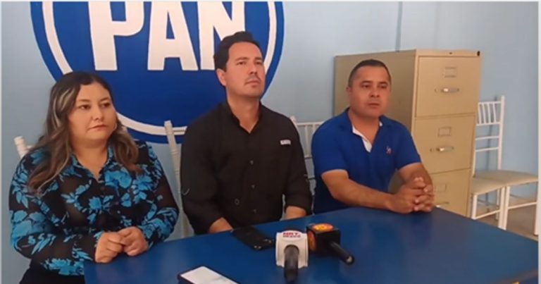 Rueda de prensa del PAN en Muzquiz