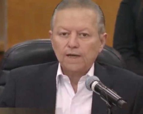 Arturo Zaldívar durante la discusión de la reforma judicial