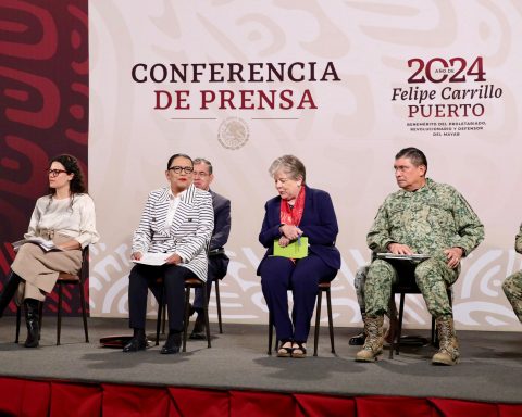 Rosa Icela Rodríguez, secretaria de Seguridad y Protección Ciudadana,