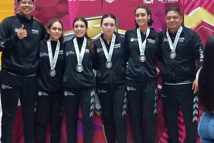 La Selección Coahuila Femenil Mayor de Básquetbol 3x3 se agenció la medalla de plata