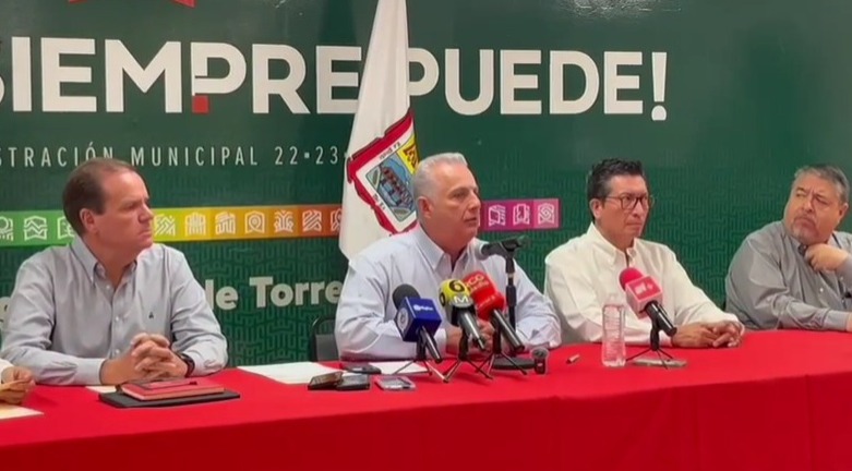 Rueda de prensa del Alcalde de Torreón